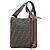 Fendi Zucca Pattern Shoulder Bag Brown
