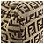 Fendi Tote Bag aus Canvas mit Zucchino-Muster Braun - Ansicht 11