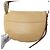 Bolsa de ombro Chloé em couro bege - vista 11