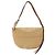 Bolsa de ombro Chloé em couro bege - vista 2