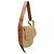 Bolsa de ombro Chloé em couro bege - vista 4
