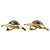 Orecchini a clip Yves Saint Laurent Vintage Stile Barocco Blu D'oro - vista 4
