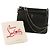 Borsa a tracolla Christian Louboutin Trilby Small con borchie Spike e catena Nero - vista 14