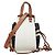 Borsa a mano Loewe Anagram Hammock Sailor Bianco Blu navy