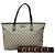 Sac à main cabas Gucci GG Supreme Marron - vue 12