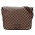 Borsa a tracolla Louis Vuitton Brooklyn GM Damier Ebene Marrone