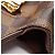Borsa a tracolla Louis Vuitton Brooklyn GM Damier Ebene Marrone - vista 8
