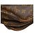 Borsa a tracolla Louis Vuitton Monogram Saumur 35 Marrone - vista 7
