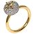 Louis Vuitton Color Blossom Ring mit Diamant-Pavé Gelb - Ansicht 2