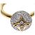 Louis Vuitton Color Blossom Ring mit Diamant-Pavé Gelb - Ansicht 7