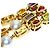 Bulgari Collana BVLGARI Allegra in pietre multicolore, perle e diamanti Giallo - vista 3