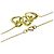 Autre Marque Collana Tiffany & Co. Triple Heart in Oro Giallo 18K e Diamanti - vista 2