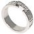 Autre Marque Tiffany & Co. Atlas Ring mit 3 Diamanten in 18K Weißgold