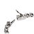 Bracciale Tennis Cartier in Platino e Diamanti - vista 3