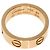 Anello Cartier Love in oro rosa 18K - vista 4