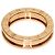 Bulgari Anello Bvlgari B-zero1 1-band XS #47 in oro rosa 18K - vista 5