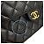 Chanel Matelassé Lambskin Shoulder Bag Black - view 13
