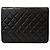 Chanel Matelassé Lambskin Shoulder Bag Black - view 3