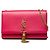 Autre Marque Borsa a tracolla con catena Saint Laurent YSL Logo Kate Rosa