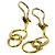 Autre Marque Pendientes Double Loop de Tiffany & Co. en oro amarillo de 18K - vista 3