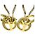 Autre Marque Pendientes Double Loop de Tiffany & Co. en oro amarillo de 18K - vista 4