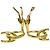 Autre Marque Pendientes Double Loop de Tiffany & Co. en oro amarillo de 18K - vista 5