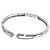Bracciale con charm Gucci in oro bianco 18K
