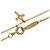 Autre Marque Collana Tiffany Metro Cross in Diamanti in Oro Rosa 18K - vista 2