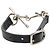 Hermès Hermes Mall Armband mit Anhängern Schwarz Silber - Ansicht 3