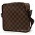 Borsa a tracolla Louis Vuitton Damier Olaf PM Marrone - vista 2