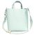 Bolso de hombro 2-way Marni Museo Amarillo Azul claro - vista 2