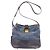 Borsa Tote 2-Way Miu Miu MIU Madras in pelle x denim Blu navy