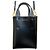 Borsa a spalla 2-Way Marni Museo con stampa girasole Nero