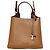 TOD'S T-Timeless Micro Leder Tote Bag Braun