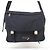 Bolsa de Ombro com Aba BALLY Fabro em Nylon Marrom Preto - vista 2