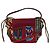 Bolso de hombro 2-way Christian Louboutin Caracaba Mini Multicolor