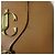 Borsa Bowling in pelle Jimmy Choo Varenne JC Logo Marrone - vista 12