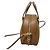 Borsa Bowling in pelle Jimmy Choo Varenne JC Logo Marrone - vista 5