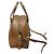 Borsa Bowling in pelle Jimmy Choo Varenne JC Logo Marrone - vista 6