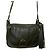 Borsa a tracolla in pelle verde scuro Ralph Lauren