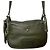 Borsa a tracolla in pelle verde scuro Ralph Lauren - vista 2