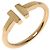 Autre Marque Anello Tiffany & Co. T Wire in oro rosa 18K - vista 2