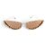 Autre Marque MISSDIOR STRASS CRISTAL DORE CD40109U GOLD SONNENBRILLE Golden