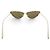 Autre Marque MISSDIOR STRASS CRISTAL DORE CD40109U GOLD SONNENBRILLE Golden - Ansicht 3