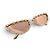 Autre Marque MISSDIOR STRASS CRISTAL DORE CD40109U GOLD SONNENBRILLE Golden - Ansicht 5