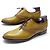 SCARPE BERLUTI RICHELIEU RAPIECE SCRITTO NUOVE 10.5 44.5 PELLE ICE GOLD Marrone
