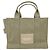 NUOVO MARC JACOBS THE SMALL TOTE BAG M0016493 BORSA A MANO IN tela TRACOLLA Verde - vista 2