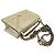 Christian Dior NUOVA BORSA A MANO DIOR DIORAMA SMALL PELLE GRANA DORATA CON TRACOLLA D'oro - vista 4