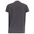 Camiseta de manga corta y cuello redondo Brunello Cucinelli en algodón gris - vista 4