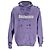 Everyday Felpa con cappuccio Balenciaga Caps Destroyed Oversize Fit in cotone viola Porpora